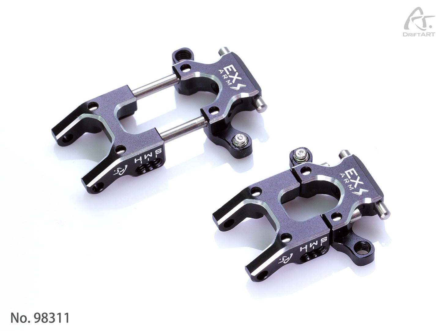 98311 DriftART EX-Arm Lightning Alu Rear Arms For DA2 DA3 DA4
