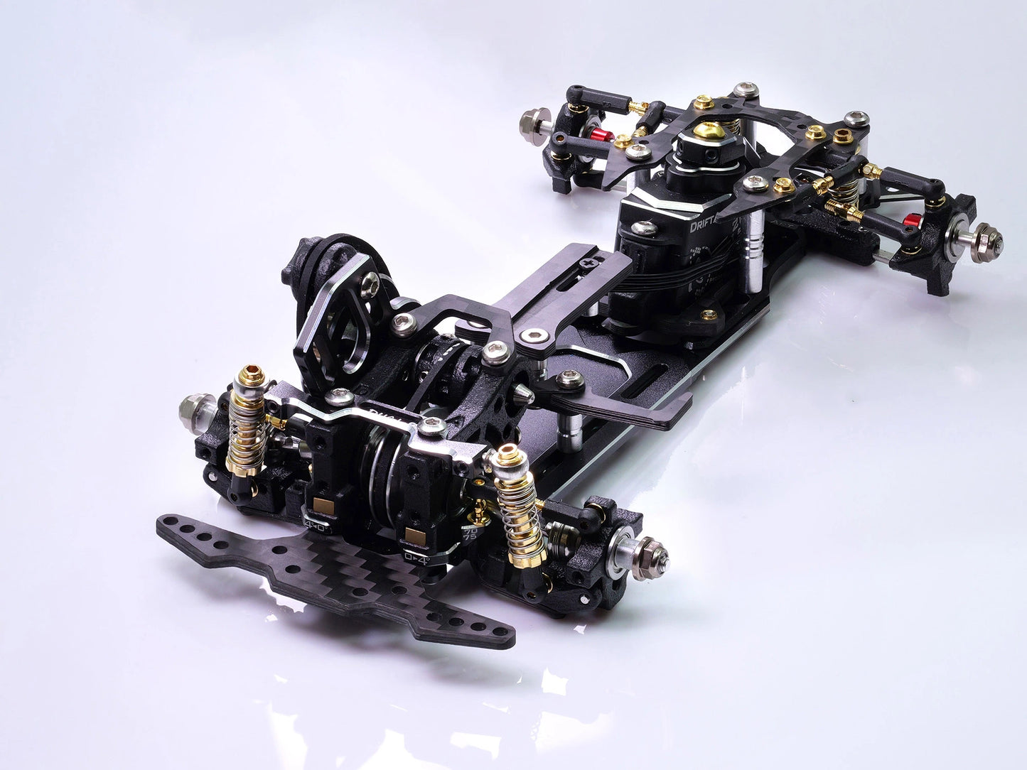 Drift Art 4 Factory Assembled Chassis Bonus CNC Alloy Steering Knuckle & Rear Hub (99140+98205)