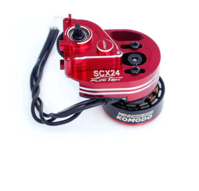 Furitek Mini Stellar Transmission with Mini Komodo Brushless Setup for SCX24