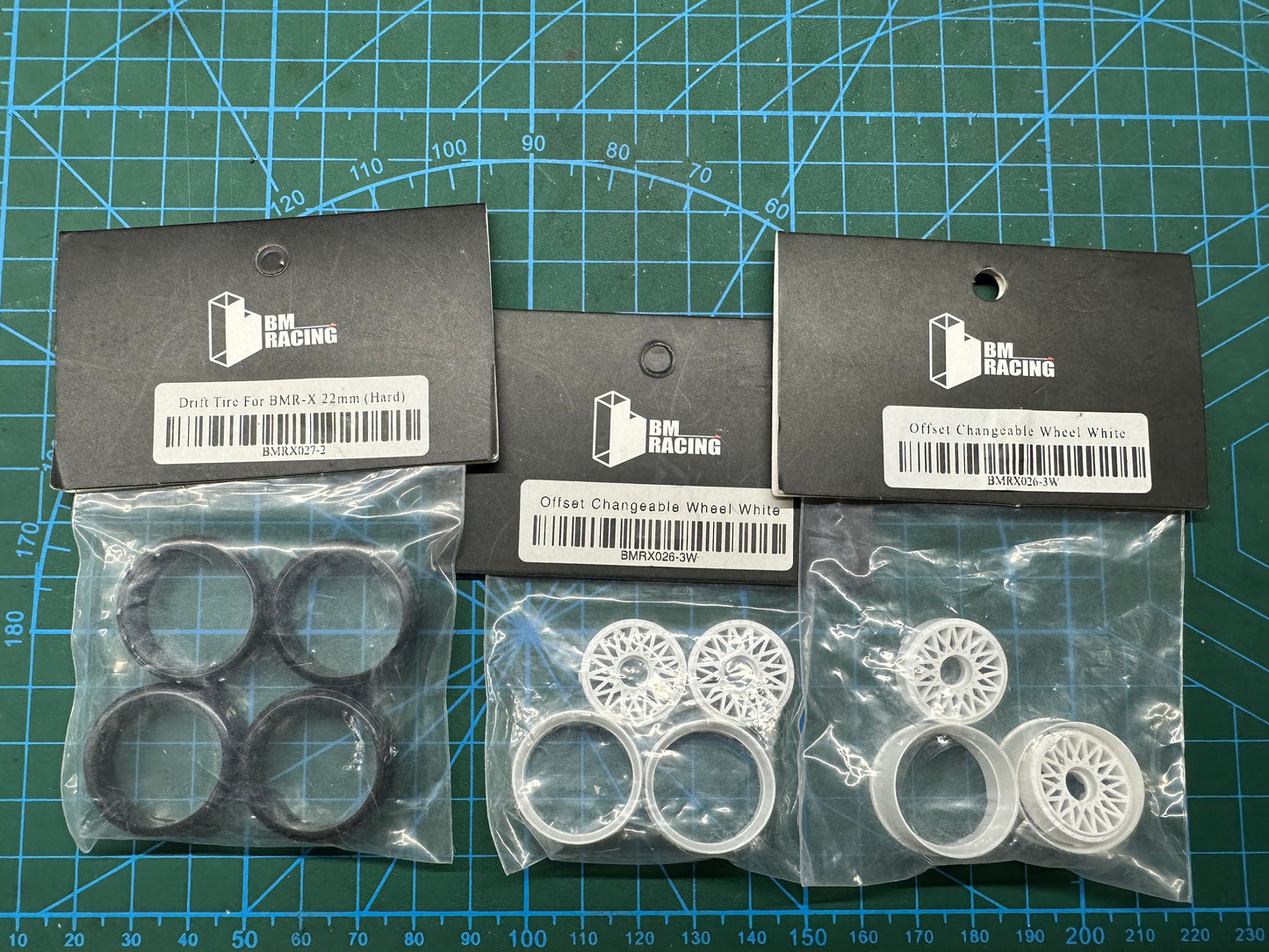 BMRX wheel and tyre set