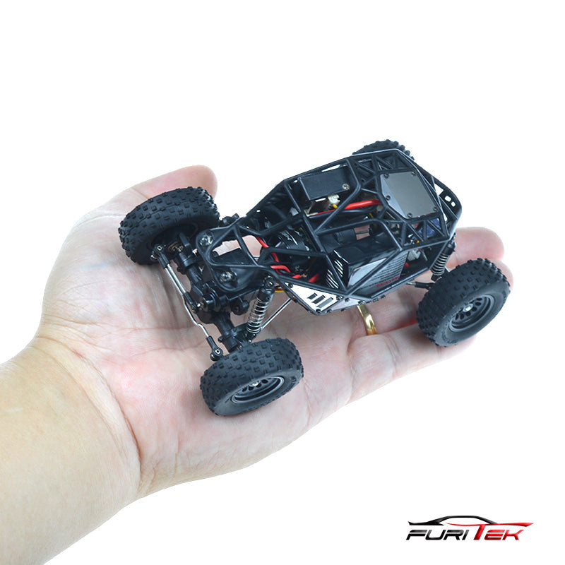 FURITEK FX132 MT ETNA 1/32 Brushless RTR RC Crawler Kit (Black)