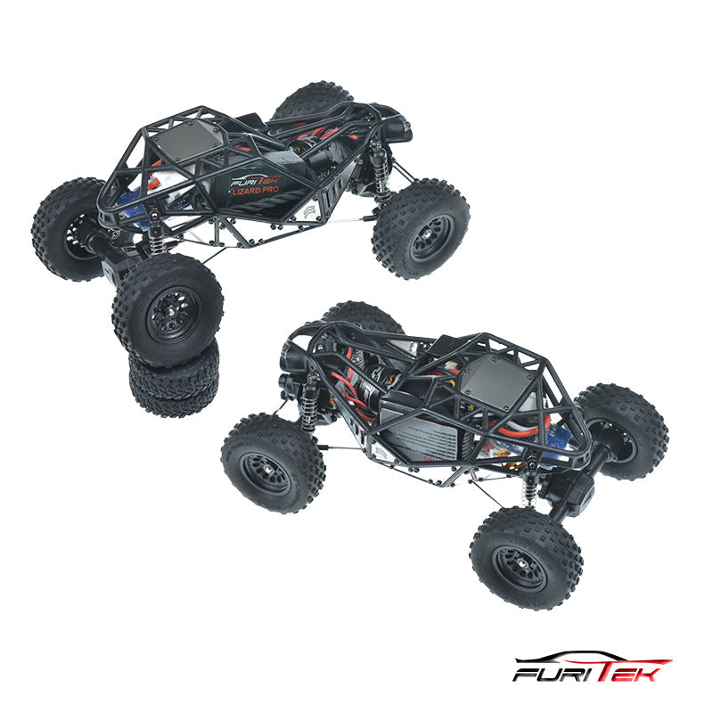 FURITEK FX132 MT ETNA 1/32 Brushless RTR RC Crawler Kit (Black)