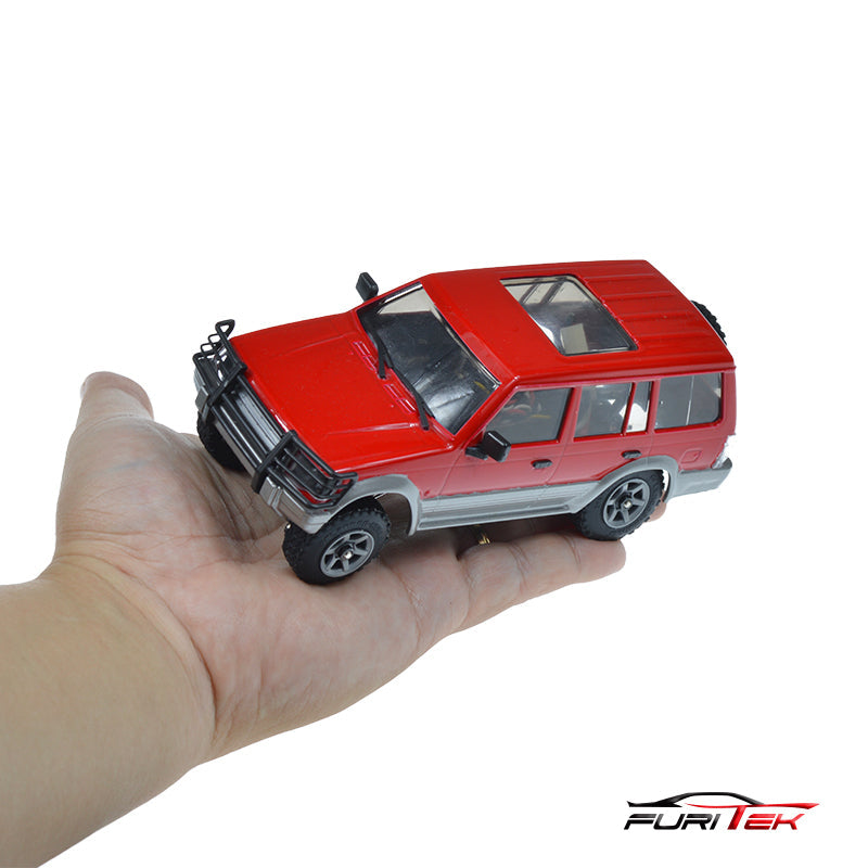 FURITEK FX132 MT ETNA 1/32 Brushless RTR RC Crawler Kit (Black)