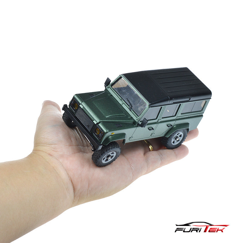 FURITEK FX132 MT ETNA 1/32 Brushless RTR RC Crawler Kit (Black)