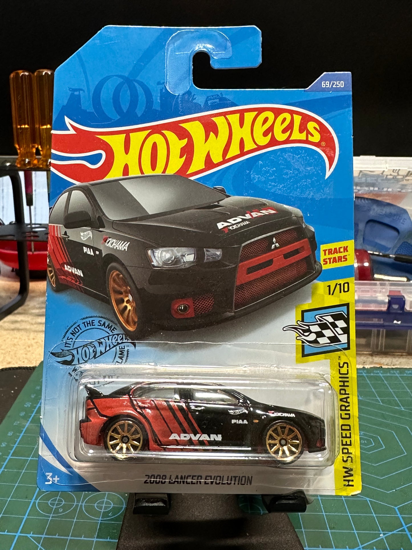 Advan 2008 Lancer Evolution Hotwheels