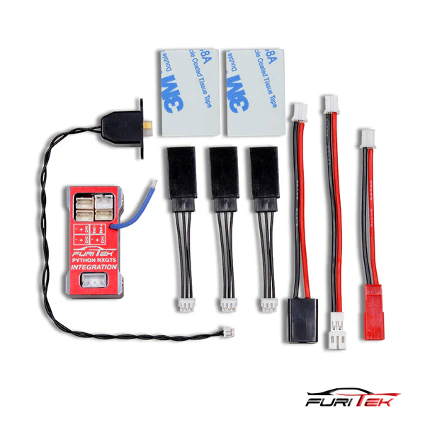 Preorder - FURITEK PYTHON RXGT5 40A/70A BRUSHLESS ESC W/ RX INTEGRATION FLYSKY FS-GT5 VERSION