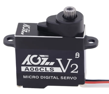 AGFRC A06CLS v2 (low profile) Aluminum Case 7g Titanium Gear