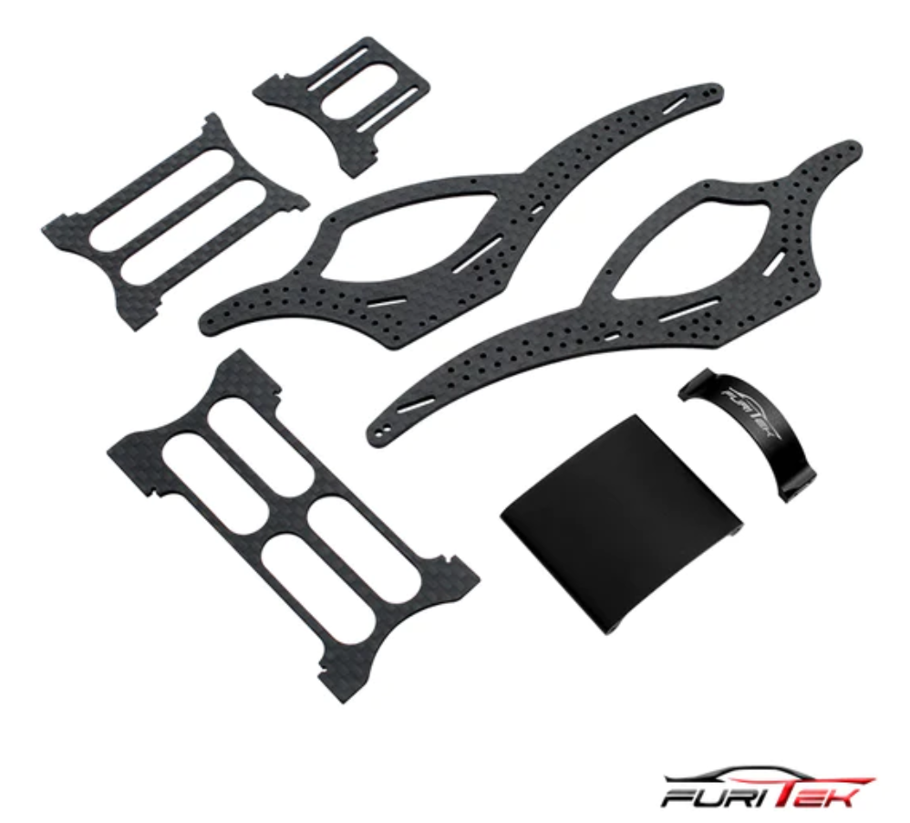 FURITEK SCYTHE V2 Carbon Fiber FRAME KIT FOR SCX24 CRAWLERS
