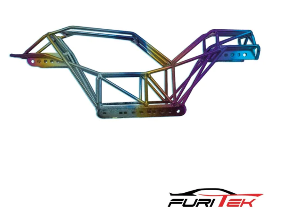 FURITEK OLYMPUS TITANIUM ROLLING CAGE FOR AXIAL SCX24 (RAINBOW)