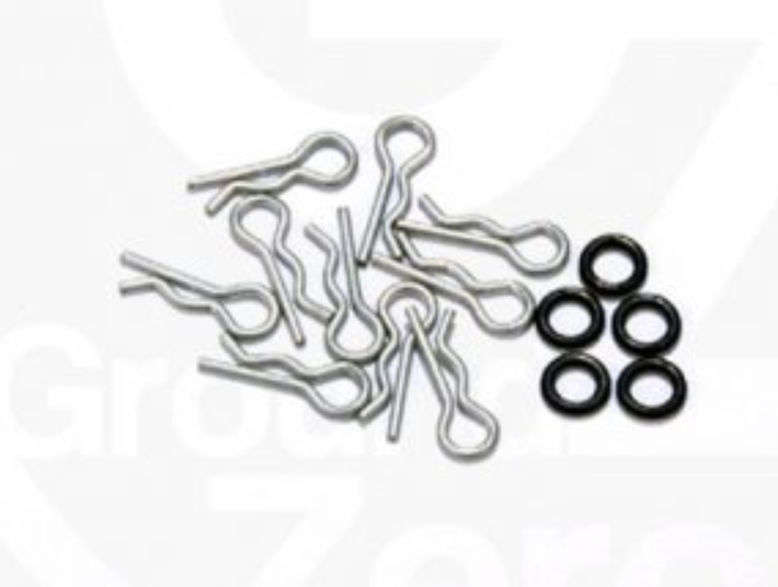 0.8mm Lexan Body Clip & O-Ring