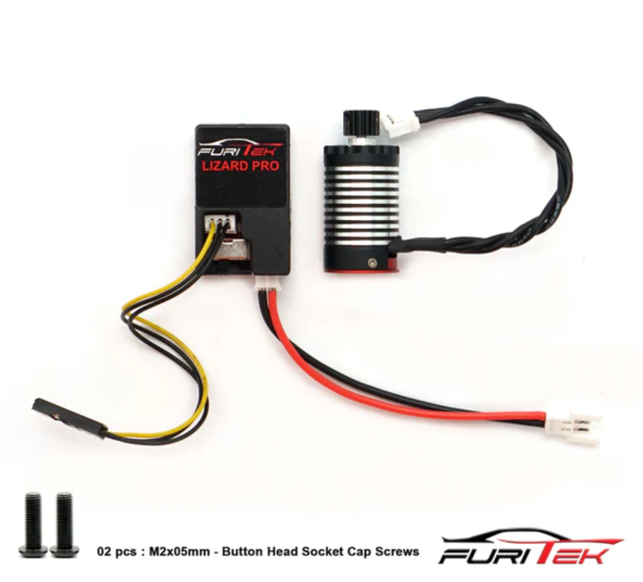 FURITEK MONSTER BRUSHLESS POWER SYSTEM FOR FMS FCX24 SMASHER Combo