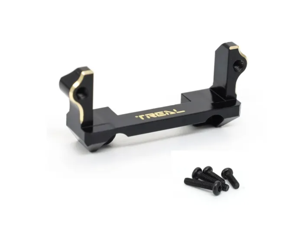Preorder - TREAL Brass Steering Servo Mount for FMS FCX24 Power Wagon Mud Racer 1:24