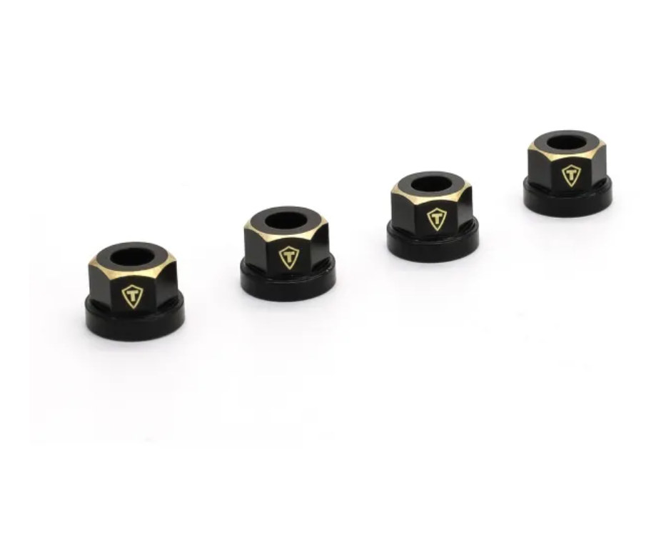 Preorder - TREAL Brass Wheel Hubs Wheel Spacers (4p) for FMS FCX24