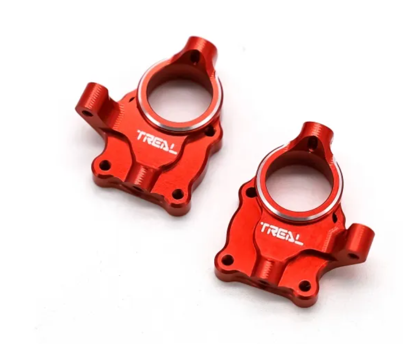 Preorder - TREAL Aluminum 7075 Inner Portal Covers(2p) Steering Knuckles for 1/24 FMS FCX24 Upgrades