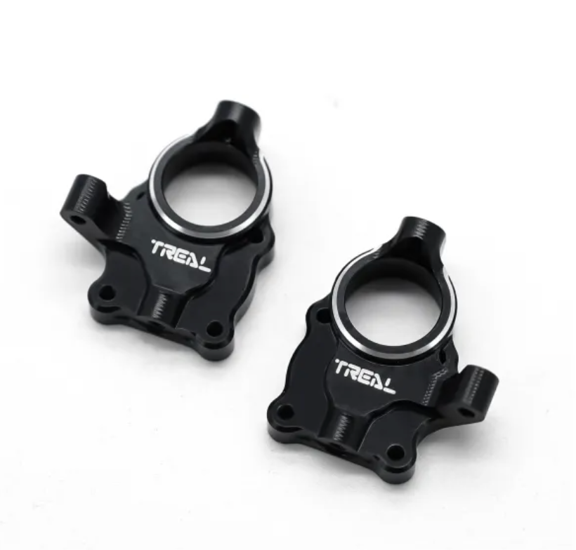 Preorder - TREAL Aluminum 7075 Inner Portal Covers(2p) Steering Knuckles for 1/24 FMS FCX24 Upgrades