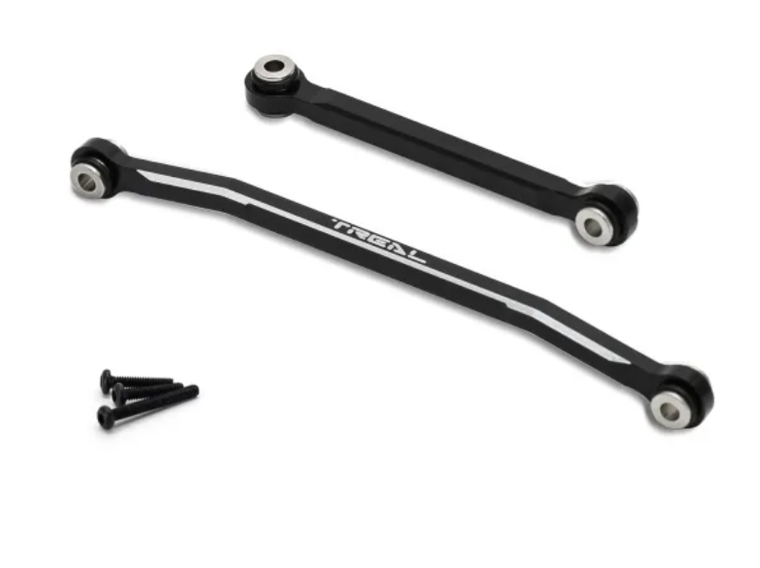 Preorder - TREAL Aluminum 7075 Steering Links Steering Rod Tie Linkages Set for FMS FCX24
