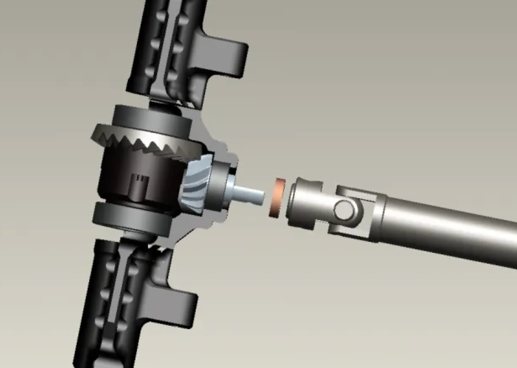 Preorder - TREAL Harden Steel Differential Gears Set 12T/24T for FCX24 Smasher Power Wagon