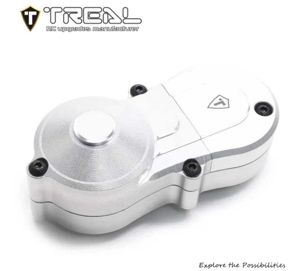 Treal Aluminum 7075 Outer Gearbox Housing for Losi LMT Monster Truck