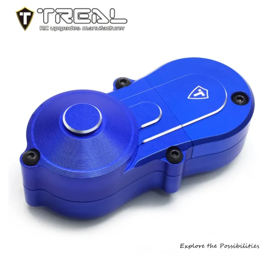 Treal Aluminum 7075 Outer Gearbox Housing for Losi LMT Monster Truck