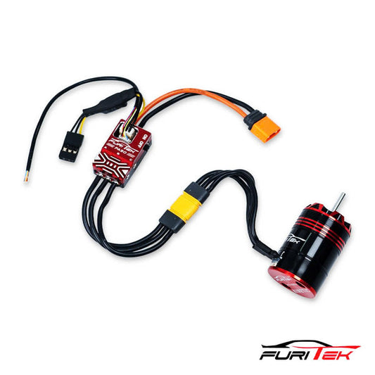 Furitek SCORPION 5600kv Brushless Sensored ESC/Motor Power System for Arrma Grom