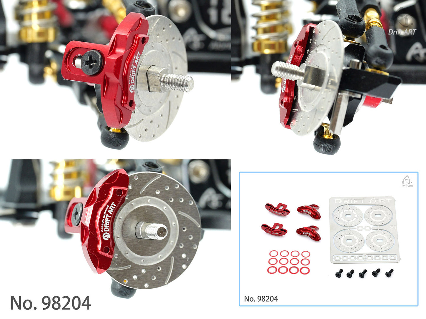 98204 + 98214 Drift ART Disc Brake Set – rcportal