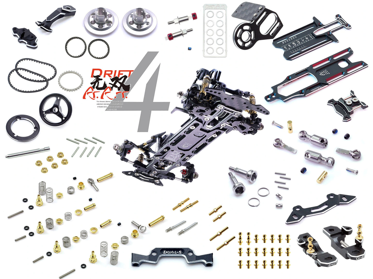 Drift Art 4 Factory Assembled Chassis