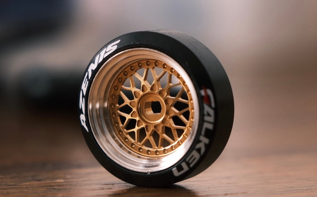 20mm BBS Gold Mesh