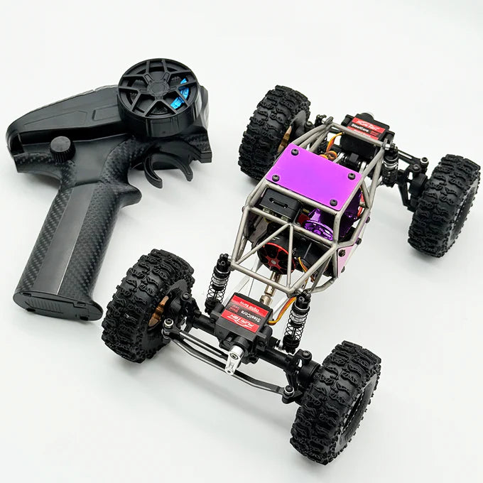 Preorder LIMITED EDITION FURITEK TITAN BUGGY 18 – ARTR TITANIUM PURPLE EDITION W/ ACTIVE PRO 4WS & MICRO TESLA DIGIBOARD