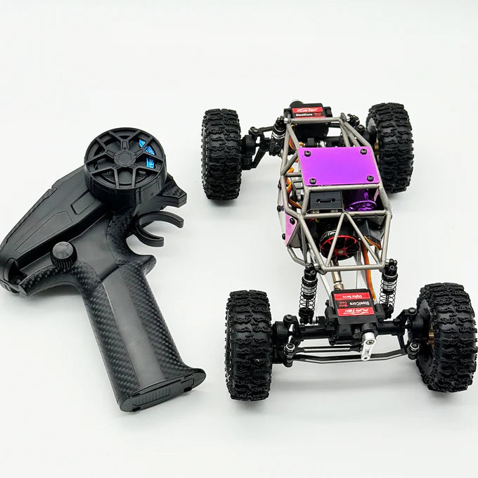 Preorder LIMITED EDITION FURITEK TITAN BUGGY 18 – ARTR TITANIUM PURPLE EDITION W/ ACTIVE PRO 4WS & MICRO TESLA DIGIBOARD