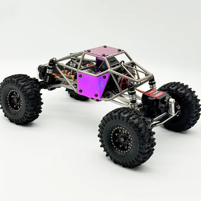 Preorder LIMITED EDITION FURITEK TITAN BUGGY 18 – ARTR TITANIUM PURPLE EDITION W/ ACTIVE PRO 4WS & MICRO TESLA DIGIBOARD