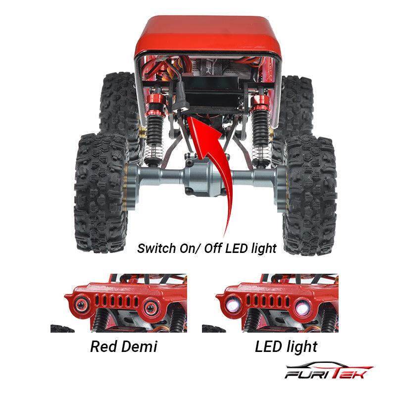 CAYMAN PRO SZK 4x4 1/24 PREMIUM RC CRAWLER w/ TX/RX