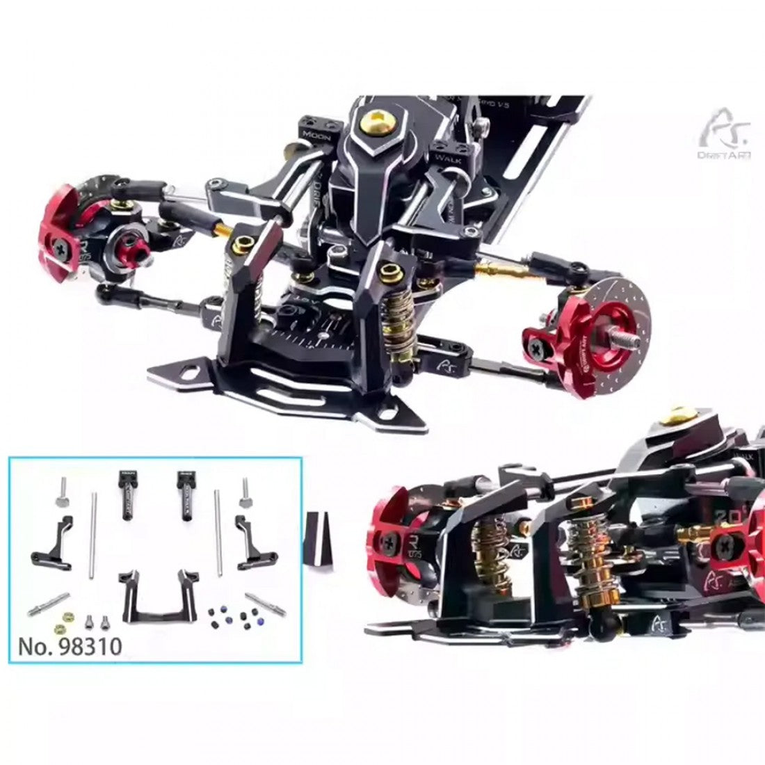 98310 DRIFT ART MOON WALK NEW FRONT-END DYNAMIC SYSTEM LIGHTNING VERSION FOR DA4 DA3