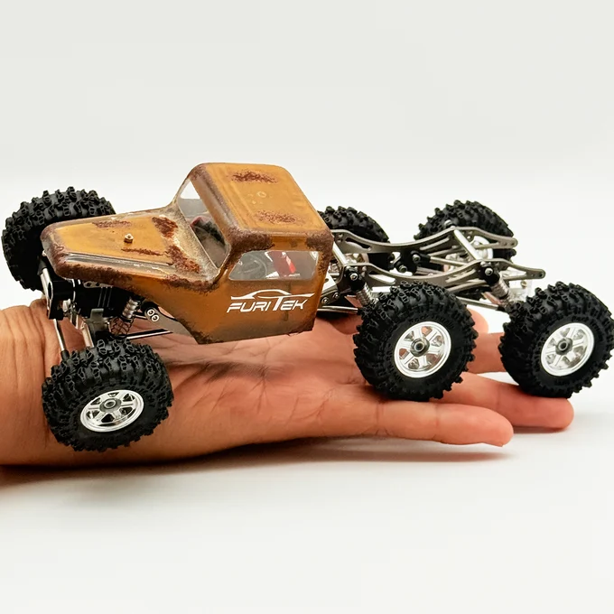 PREORDER - FURITEK ROGUE 6X6 ARTR 1/30 - WEATHERED YELLOW EDITION