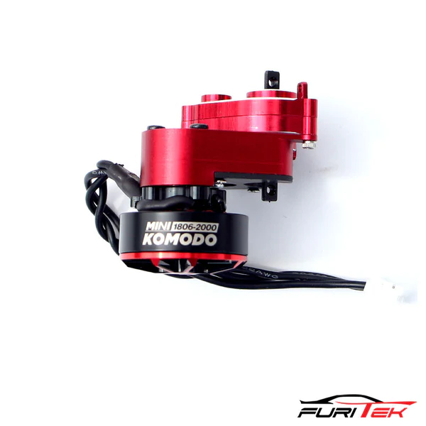 FURITEK MINI STELLAR TRANSMISSION WITH MINI KOMODO BRUSHLESS SETUP FOR FCX24 & CAYMAN