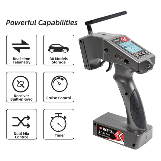 RadioLink RC6GS V3 w/ R7FG 2.4GHz Radio System