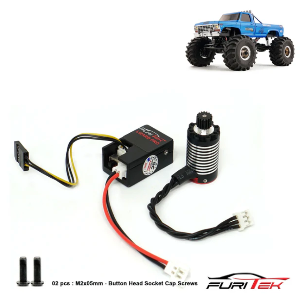 FURITEK MONSTER BRUSHLESS POWER SYSTEM FOR FMS FCX24 SMASHER