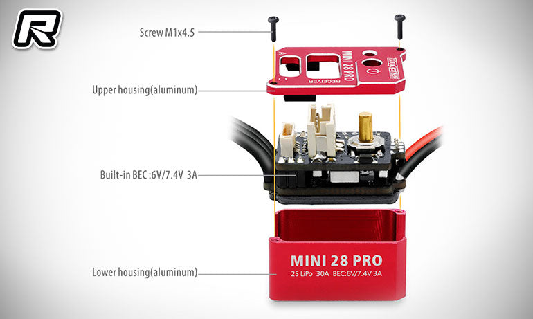 Surpass Rocket ESC sensored  brushless + program card