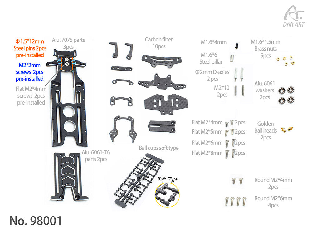 Drift ART DA2-DA3 Upgrade Pack